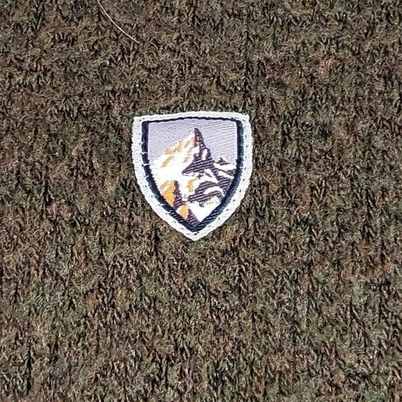 Kuhl Fleece Jacket Outdoor Quarter Zip Sherpa Lined Alpaca Fleece Size Medium M - Picture 6 of 13